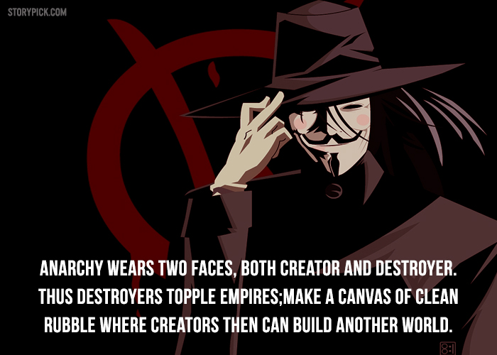 11 Mind Blowing Quotes From V For Vendetta To Trigger Your Thoughts