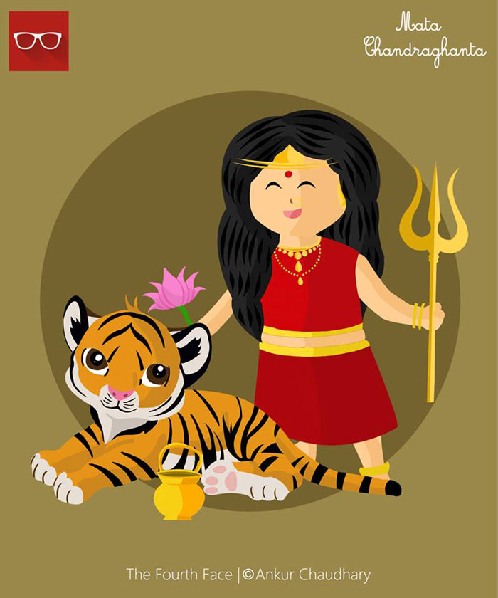 9 Super Cute Avatars Of Goddess Durga That Will Make You Go AAWWW