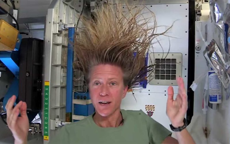 Watch This Astronaut Give Lessons On How To Wash Your Hair In Space