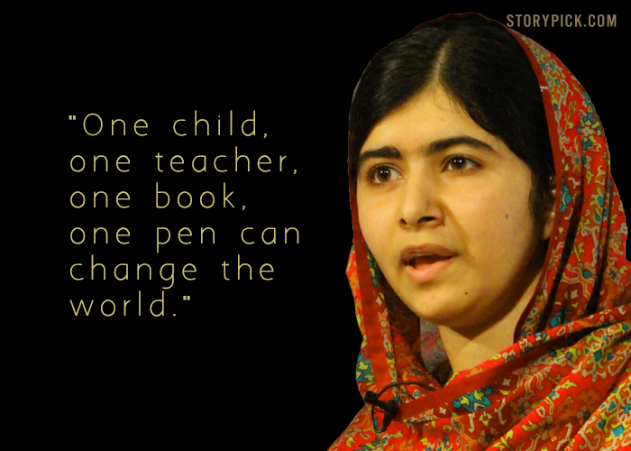 12 Quotes By Malala Yousafzai To Help You Rise Above Fears
