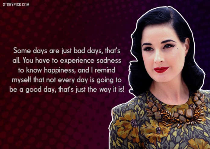 15 Profound Pieces Of Wisdom By The Enchanting Dita Von Teese