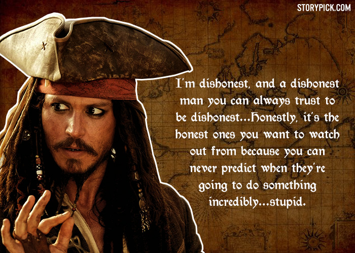 10 Crazy Quotes By The Legendary Jack Sparrow That Are Actually Not So Crazy