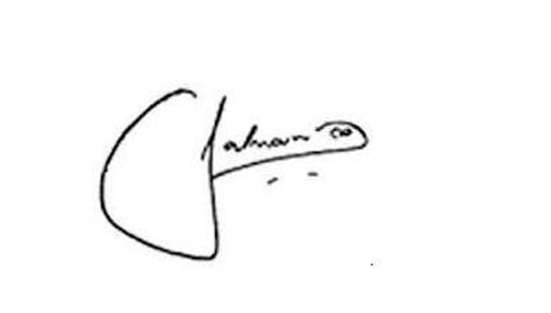 Signature-Of-Salman-Khan