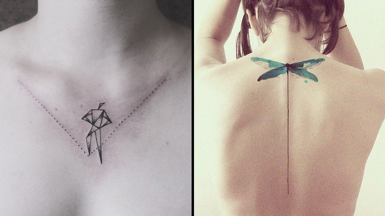 Do you want a minimalist tattoo? Check out these ideas | Roll and Feel