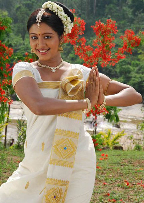 Malayali saree style hotsell
