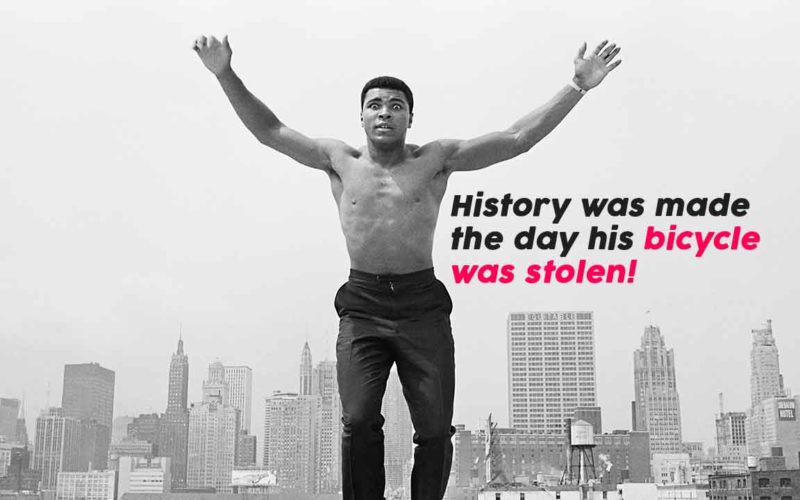 What Happened When Little Muhammad Ali's Bicycle Got Stolen?
