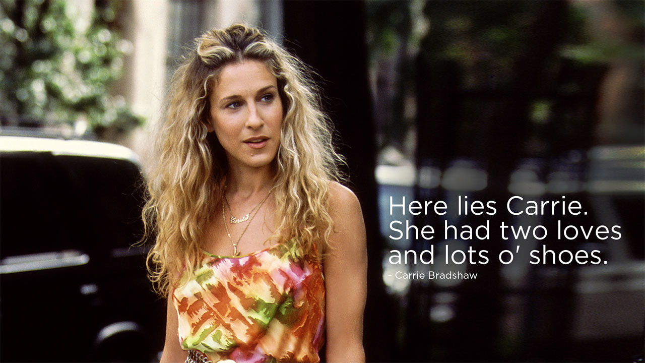 Carrie bradshaw in sex and the city
