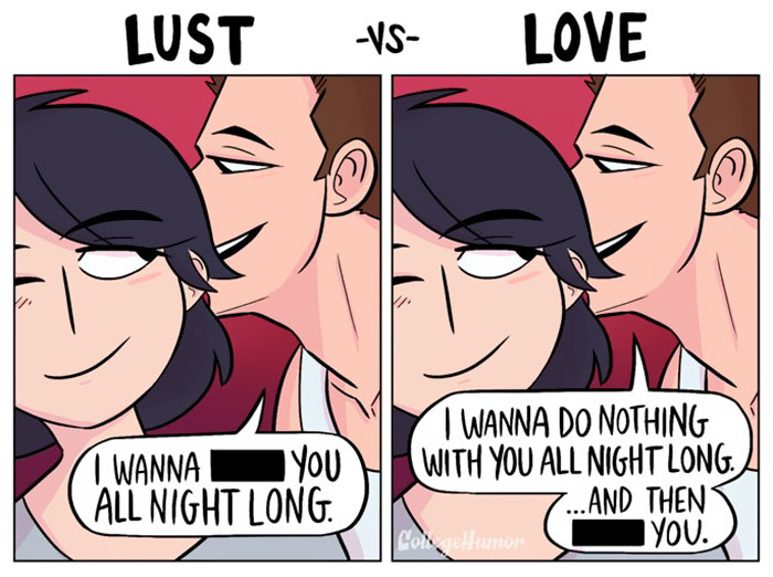 6 Adorable Posters On Love Vs Lust Will Make You Realise That Love Lies