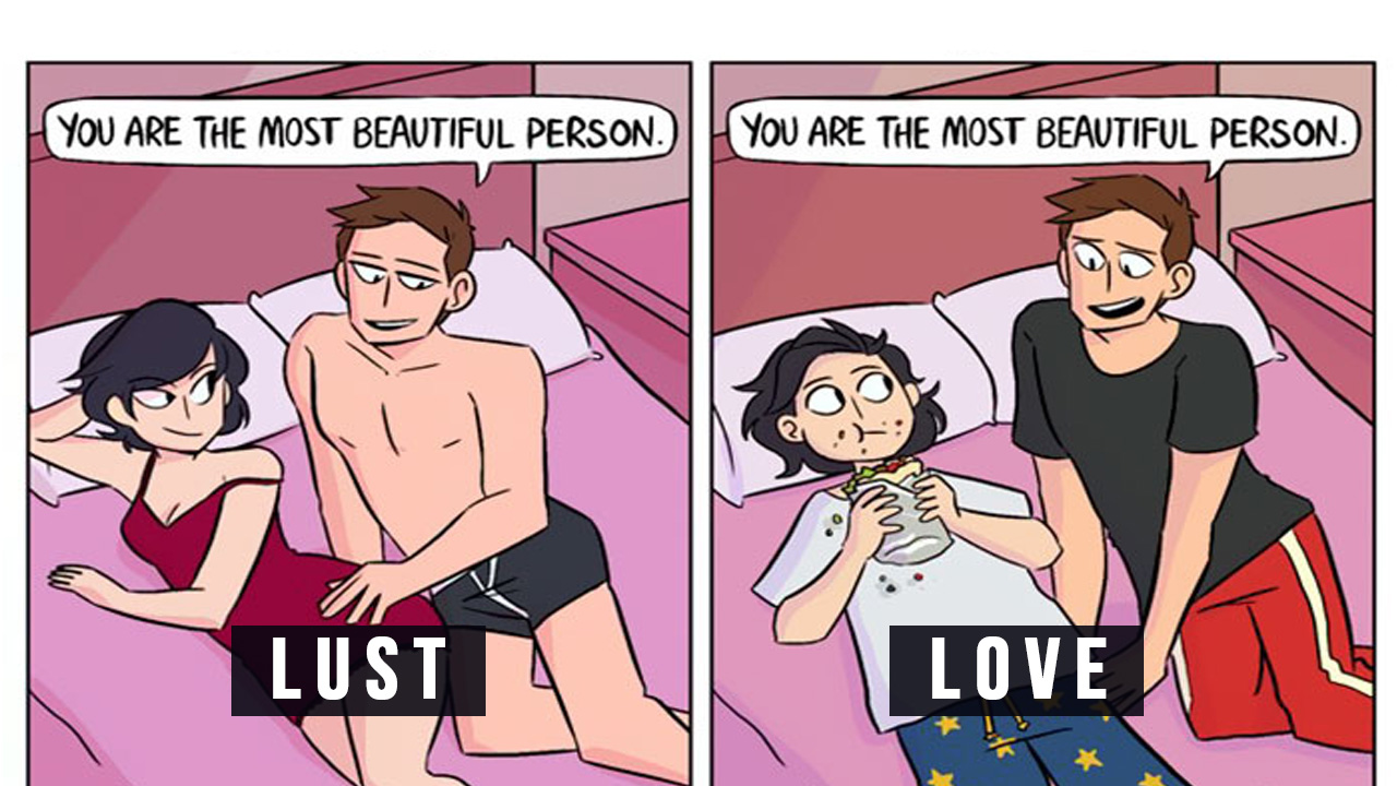 Love vs lust comic