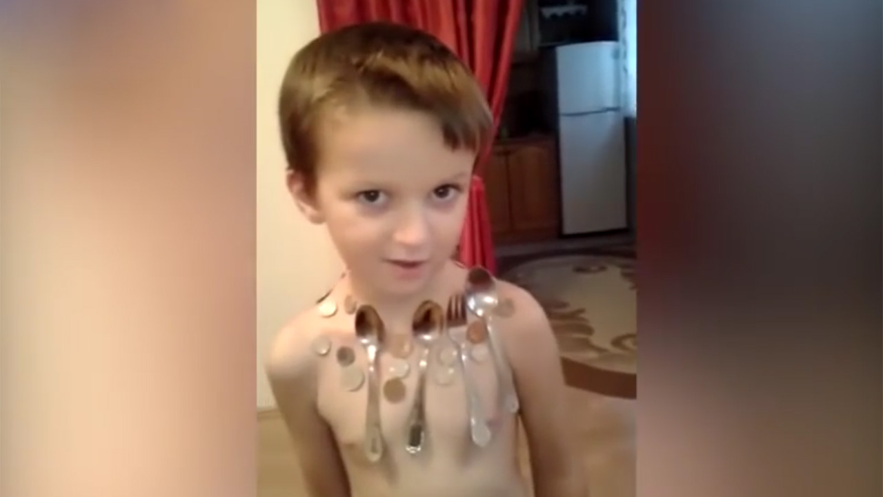 This 5-Year-Old Is A Real-Life Human Magnet And Attracts Metal Objects