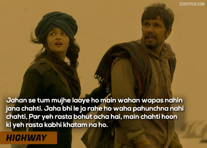 Movie dialogues highway 