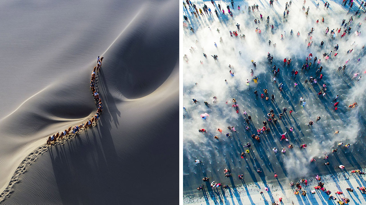 These 20 Award Winning Photos Taken By Drones Are