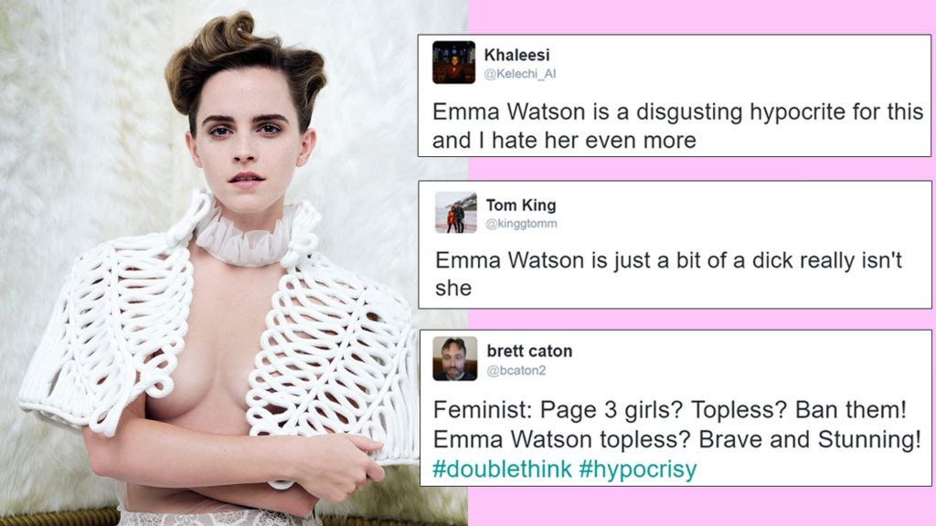 Twitter Called Emma Watson A 'Hypocrite' And 'Fake Feminist&...