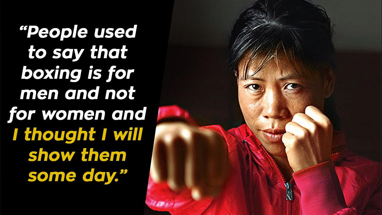 Mary Kom Is A Role Model To Girls Who Dare To Do It 