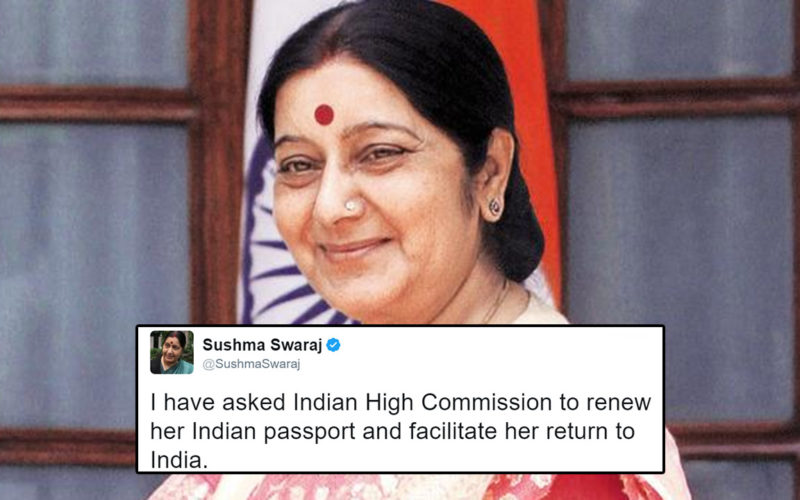 Sushma Swaraj Rescues An Indian Woman In Pakistan Who Was