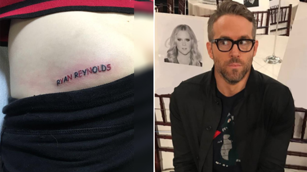 A Guy Got Ryan Reynold's Name Tattooed On His Ass But His Reply Pi...