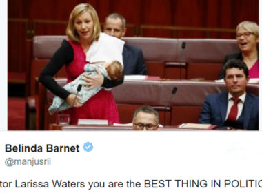 Australian-MP-Breastfeed-Baby