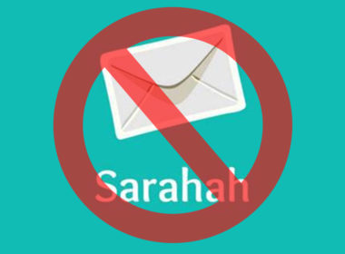 Sarahah-Stop