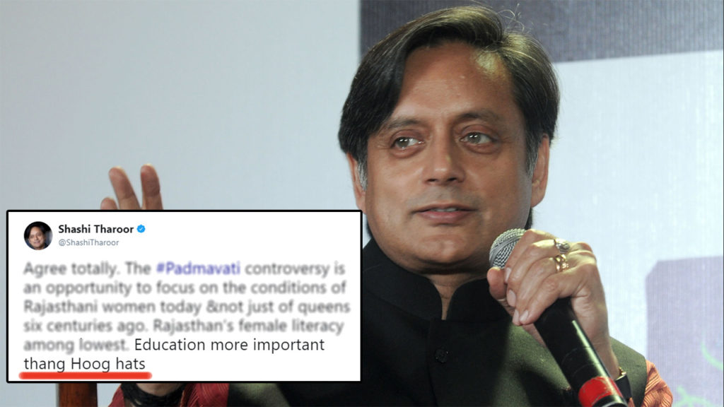 Shashi-Tharoor-Mistake-Tweet