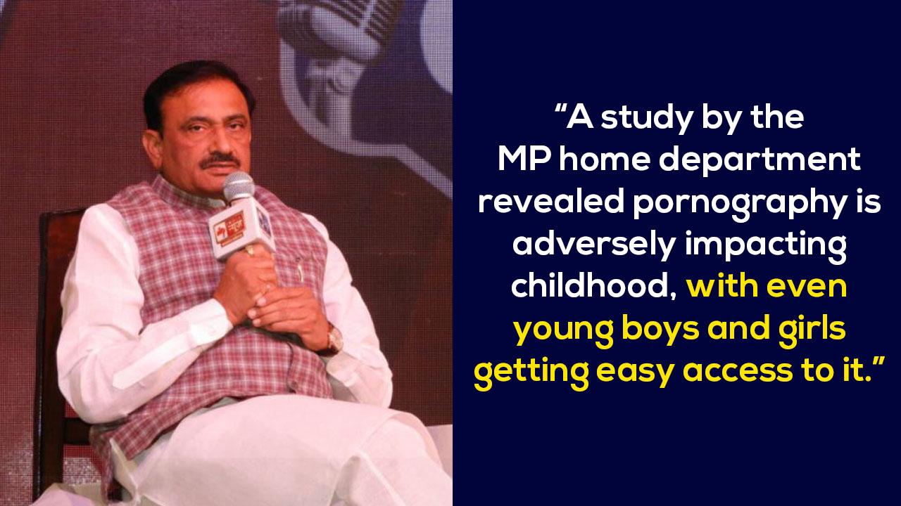 Home Porn Youngest - MP Home Minister Claims Access To Porn Sites Causes Rapes In ...