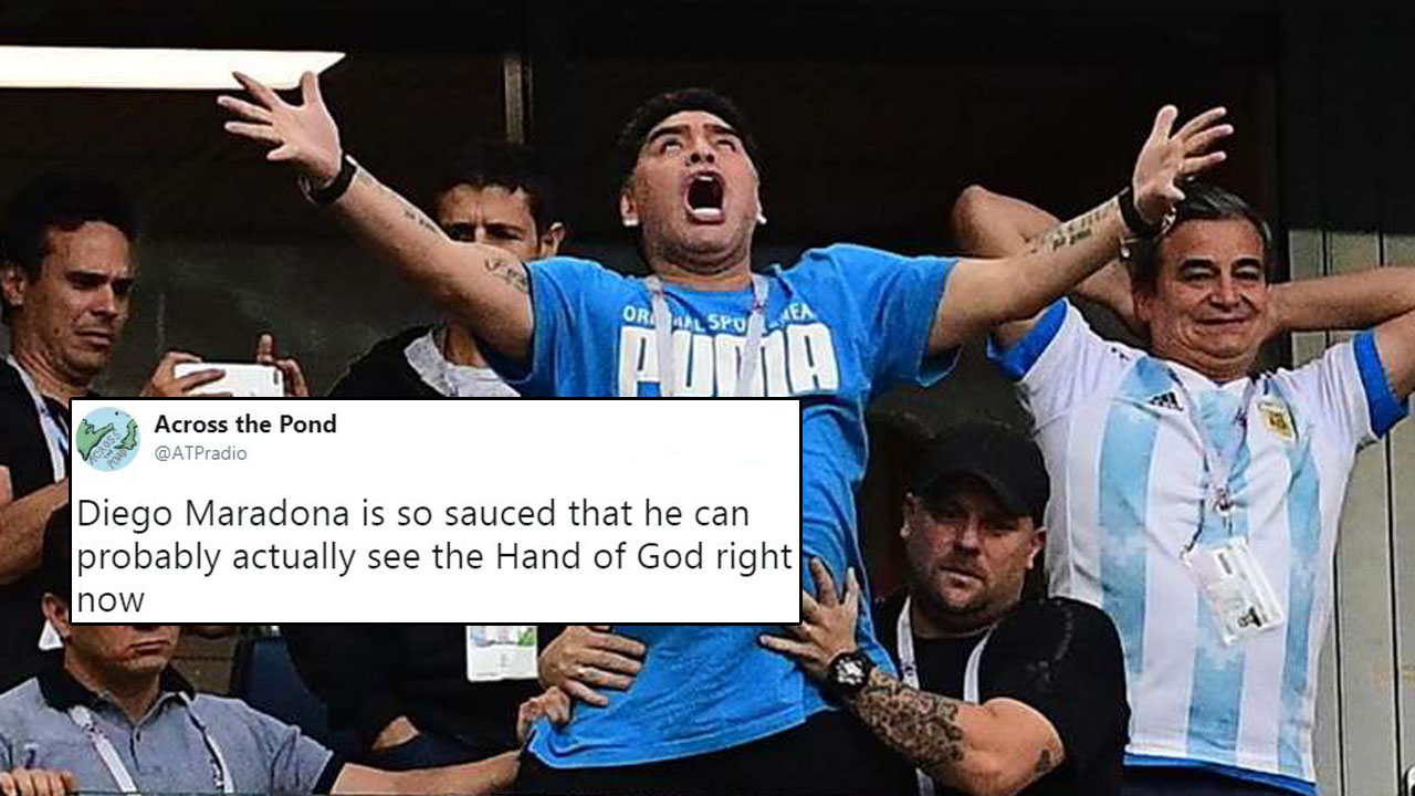 Maradona Reacted Hilariously To Argentinas Win Netizens Had A