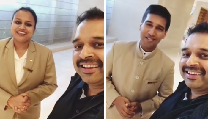 Shankar Mahadevan impressed by singing skills of these 2 hotel staff