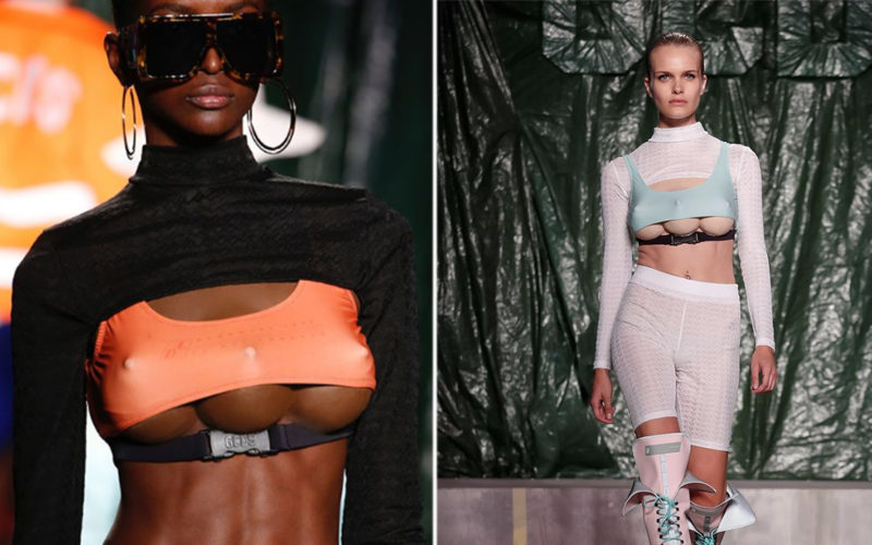 Models With Three Breasts Walked The Runway At Milan Fashion Week