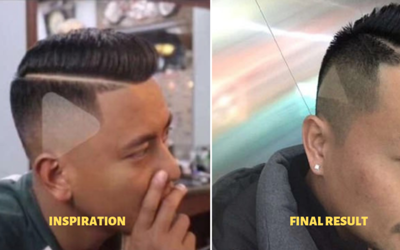 Barber Gives Chinese Client YouTube Play Button Hairstyle By Mistake