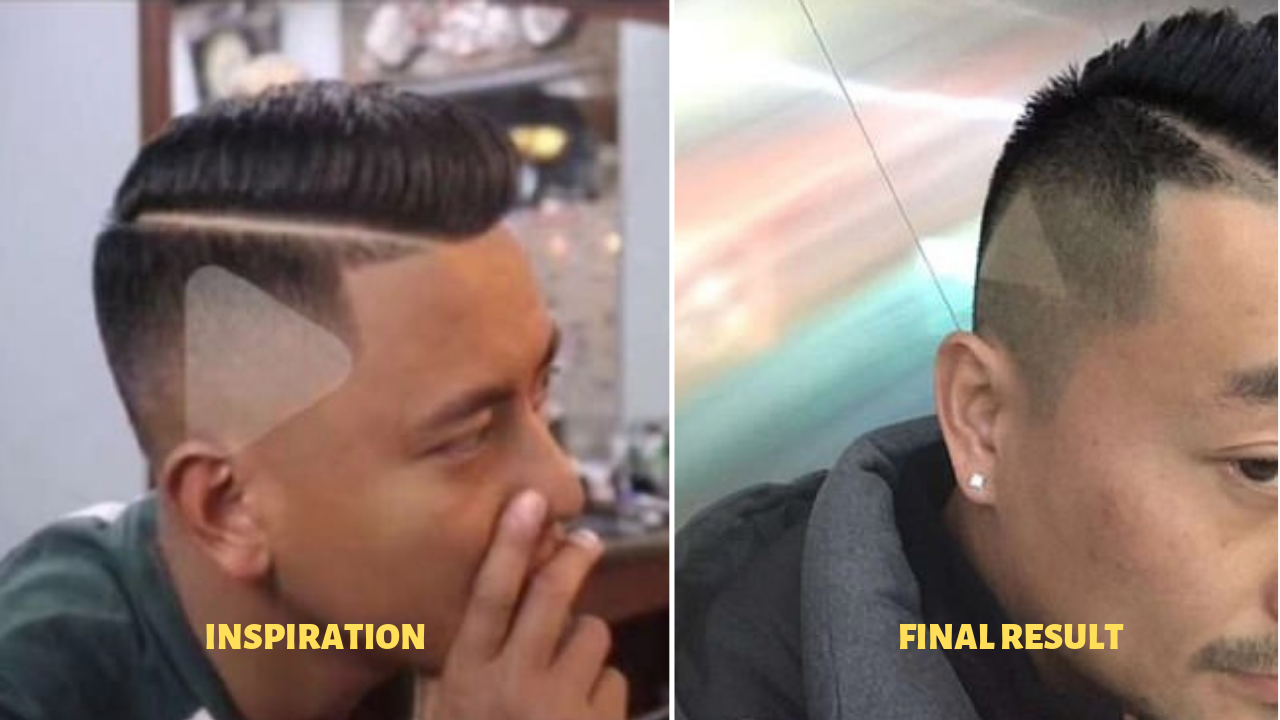 Barber Gives Chinese Client YouTube Play Button Hairstyle By Mistake