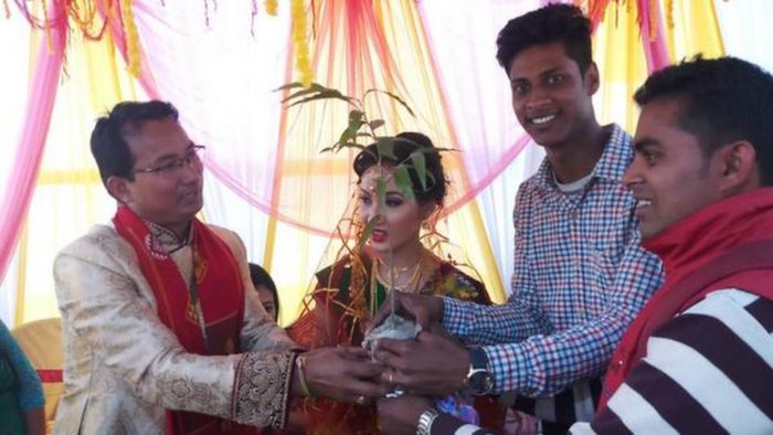Assamese Couple Asks For Old Clothes Books As Wedding Gifts