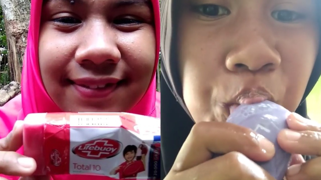 Indonesian Woman Goes Viral For Reviewing Soaps By Tasting Them 