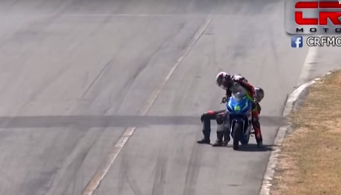 Watch: Costa Rica Motorbikers Get Into Nasty Fight Amidst Race