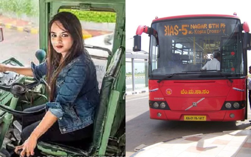 24 Year Old Girl Becomes Mumbais First Female Bus Driver 