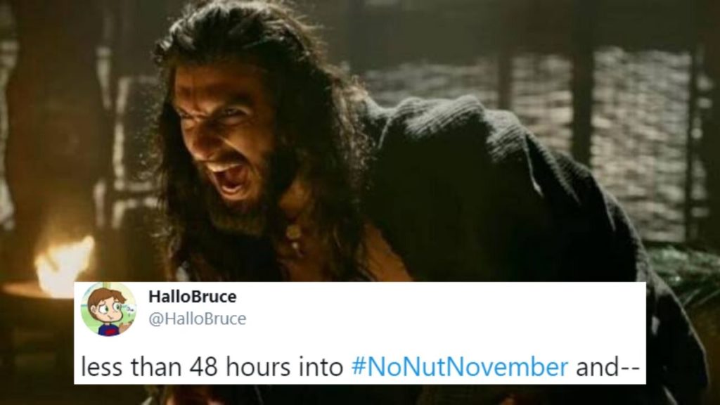 Nut meaning no november No Nut