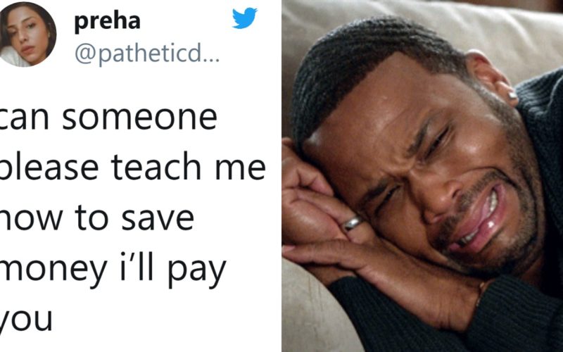 Woman Asks Twitter Tips On How To Save Money