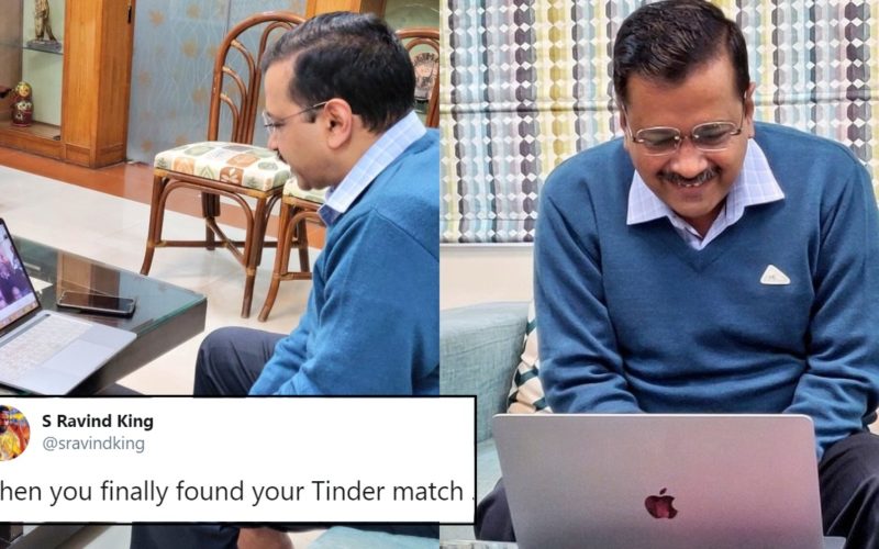 Arvind Kejriwal Video-Chatting With His IIT Friends Is Now A Meme