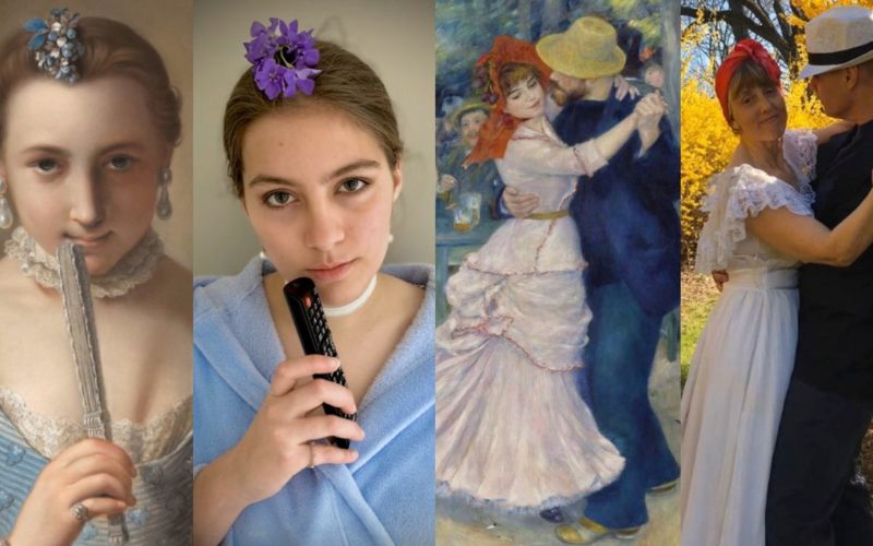 People Recreate Famous Artwork Using Things Lying Around At Home