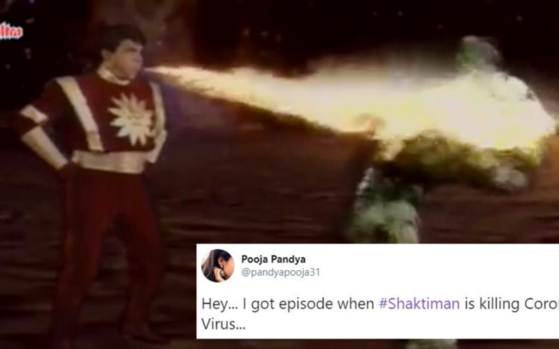 Desi Twitter Welcomes Back Shaktimaan On Tv With Memes And Jokes