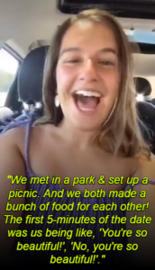 172px x 300px - Woman Has Adorable Reaction To Her First Lesbian Date