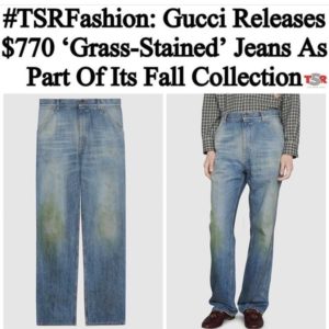 Gucci Sells Old-Looking Jeans With 'Grass Stains' For ₹88K
