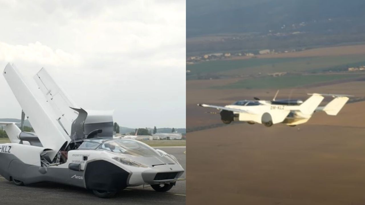 Car That Transforms Into A Plane Looks Straight Out Of A James Bond Movie, Watch Test Flight