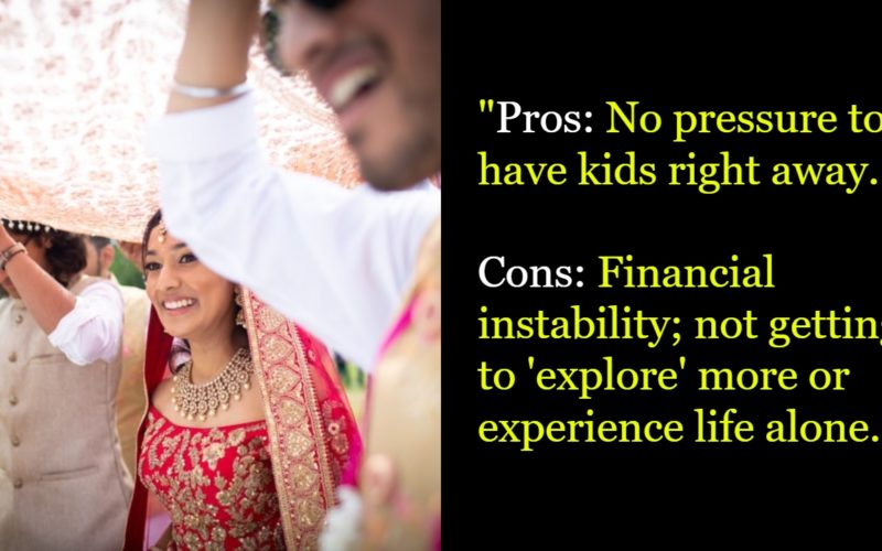 Kids at the wedding? Pros and cons