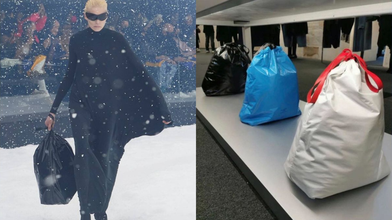 Pics of Balenciaga's Trash Pouch worth Rs 1.4 lakh go viral. Internet is so  not impressed - India Today
