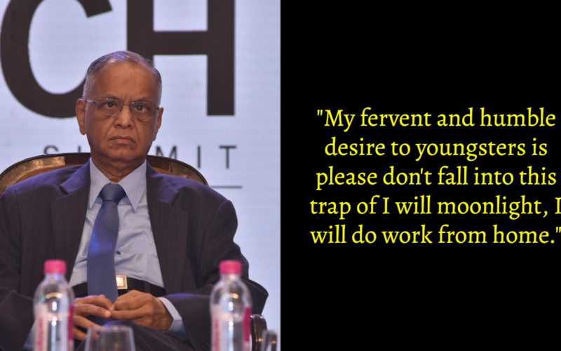 Narayana Murthy Strongly Against WFH & Moonlighting No Work From Home No Moonlighting Infosys Founder Narayan Murthy Warns Young Employees