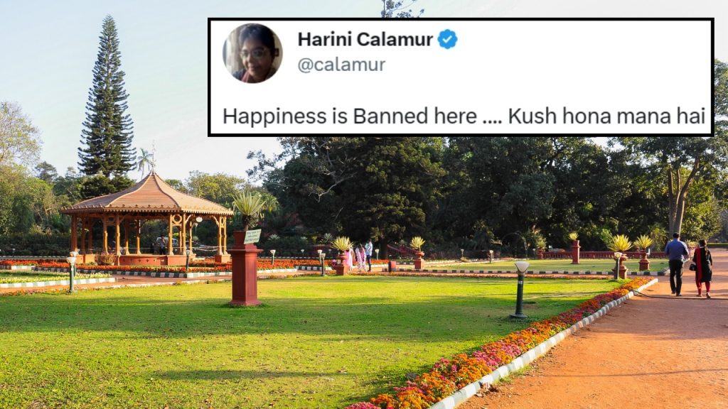 1024px x 576px - New Rules At Bengaluru's Cubbon Park Irks Twitter