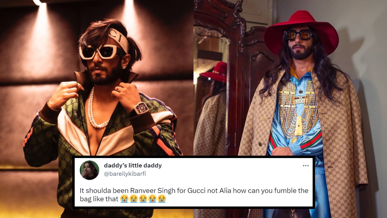 Who Let The Quirk Out? Ranveer Singh Makes A Statement In Gucci T